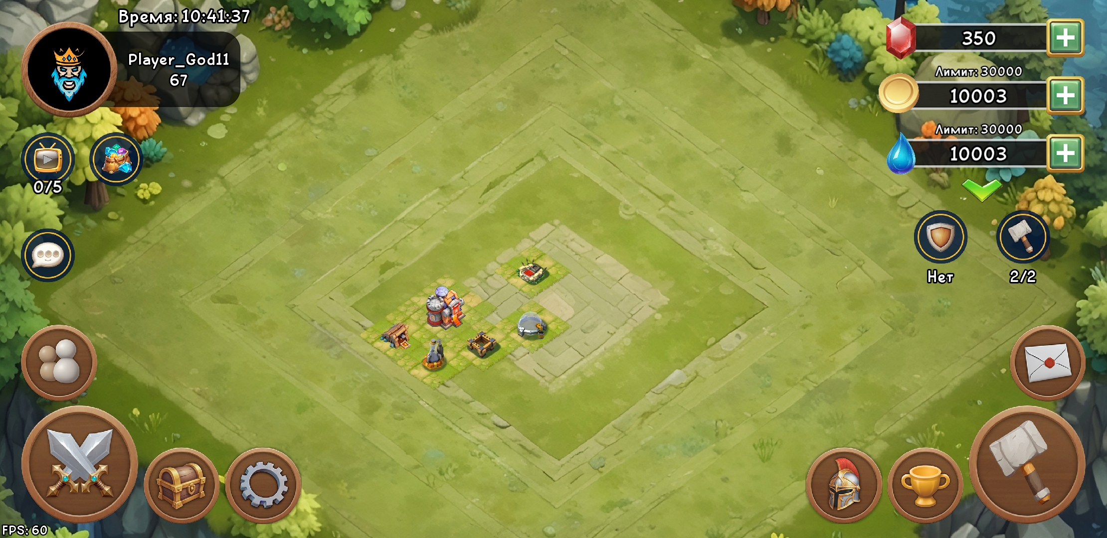 Скриншот игры Castle Battles